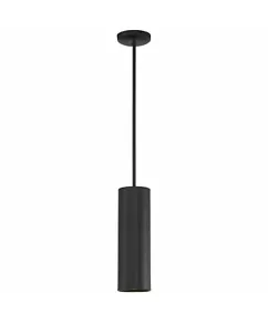 Pendant Lamp Modern Access Lighting Pilson 1 Matte Black New 14.5x4.75 - Picture 1 of 11