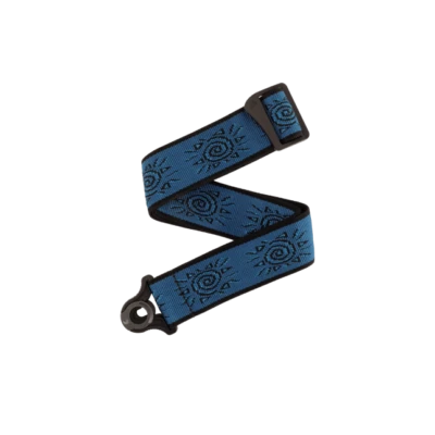 D'Addario Auto Lock Vintage Planet Waves Guitar Strap, Suns/Blue - Image 1 of 4
