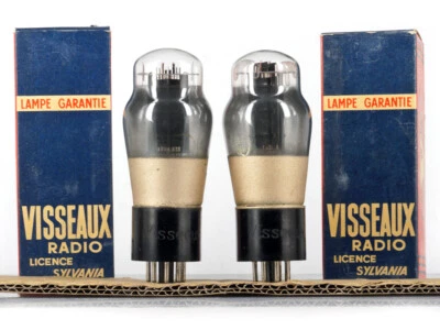 PAR EMPAREJADO 6M6G/EL33 VISSEAUX NOS Tubo Valvula Lámpara TSF Tubo Válvula ഀ 真空管 Foto 1 de 2