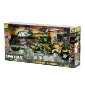 ARMY MILITARY SOLDIER HELICOPTER VEHICLES DIECAST KIDS CHILD BOY PLAYSET CAR TOY - Picture 1 of 4