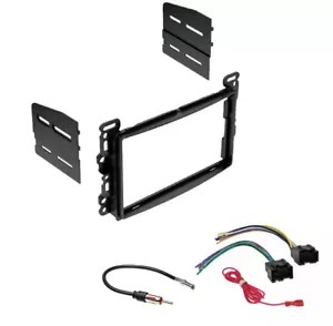 Double DIN Car Stereo Dash Install Kit Combo Selected 2006-2020 GM Buick Saturn - Picture 1 of 3