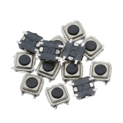 Push Button SMD Momentary Tactile Touch On/off Reset Switches 3X3X1.5MM 12V 4Pin - Image 1 of 4