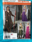 NEW UNCUT SIMPLICITY 1010 COSTUME PATTERN 6-14 RENAISSANCE GAME OF THRONES FAIRY