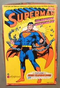 Kit cartoni animati Superman COLORFORMS vintage - 1978 - Foto 1 di 3