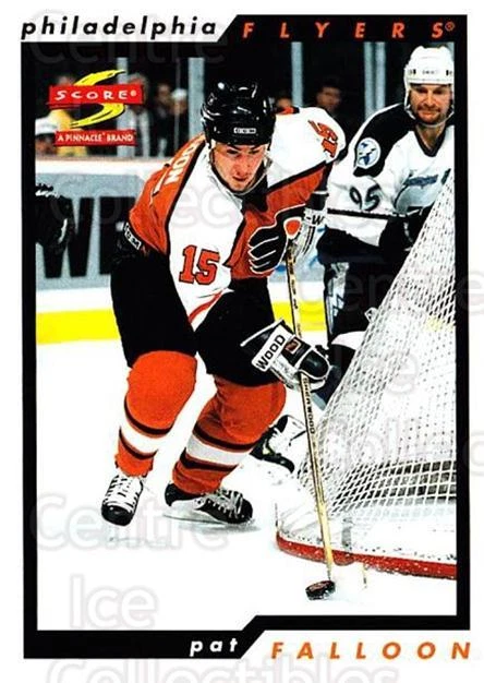 1996-97 Score #21 Pat Falloon - Image 1 of 1