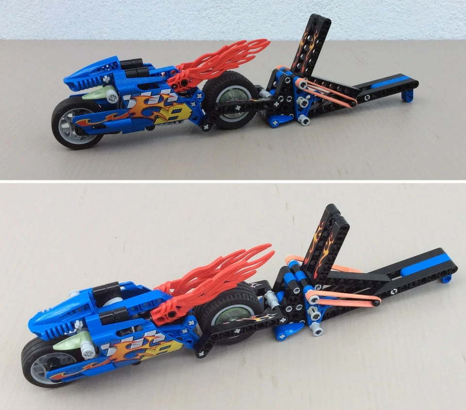 LEGO Racers - 8646 -Speed Slammer Bike - SET - BRIQUES - Photo 1/1