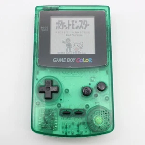 Nintendo Gameboy Farbkonsole Spielzeug R US Limited Klar Grün GBC Japan Getestet 17 - Bild 1 von 10