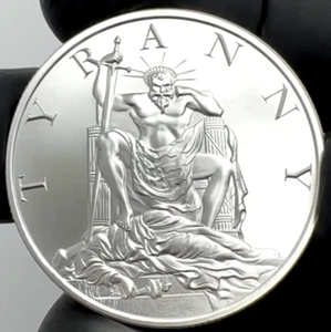 TYRANNY SILVER ROUND 1 oz .999 Fine Silver BU - LADY LIBERTY CROWN - IN STOCK!! - Picture 1 of 4