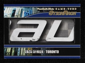 2018-19 President's Choice Game Used Stickrack /10 Zach Hyman #SR-119