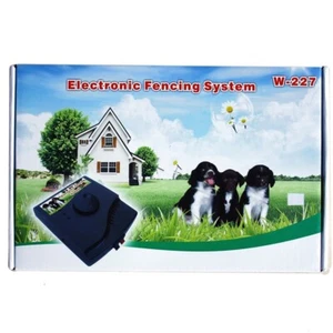 Electric Pet Dog Fence Wireless Waterproof Barrier Boundary Collar W227 Set - Picture 1 of 13