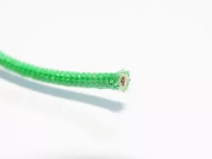 SRML VERDE 18 AWG 100' FT FIBRA DI VETRO TRECCIA APPARECCHIO HI TEMP FILO CAVO MOTORE - Foto 1 di 1