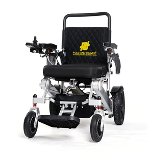 Fold And Travel Auto Fold Remote Control Lightweight Electric Power Wheelchair - Picture 1 of 12