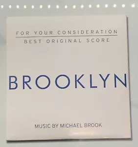Brooklyn - Michael Brook Original Movie Soundtrack / Score, PROMO 2015 FYC CD - Picture 1 of 2