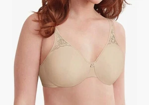 Nuevo con etiquetas Bali Minimizer Sujetador con Alambre Talla 40DD Soft Taupe DF3385 - Imagen 1 de 1