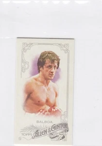 ROCKY BALBOA Sylvester Stallone 2015 Topps Allen & Ginter RARE $$ MINI VARIATION - Picture 1 of 2
