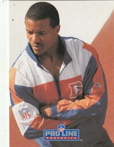 FREE SHIPPING-MINT-1991 Pro Line Portraits Steve Atwater #283 BRONCOS - Picture 1 of 1