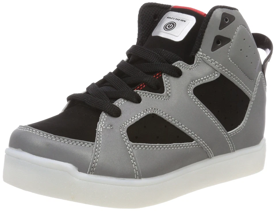 Skechers E- PRO-Show Stopper, Sneaker a Collo Alto, Argento (Silver/Black - Immagine 1 di 1