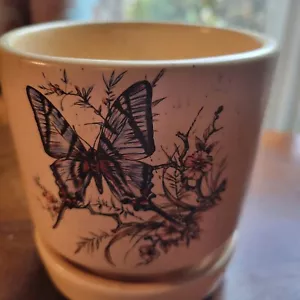 Vintage Treasure Craft Butterfly Pottery Planter BOHO Cottagecore Best Gift For - Picture 1 of 7