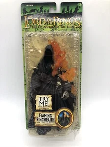 Herr der Ringe Flaming Ringwraith lose Figur Spielzeug Biz LOTR Wetter Top - Bild 1 von 6