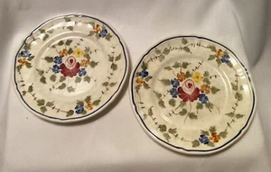 2 NEMOURS by Longchamp made France Used Bread/Butter Plate 6 3/8” diameter Plate - Picture 1 of 9