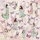 Kaisercraft Fairy Garden 12x12 Flutterby Glitter Fairy Girls Fantasy Butterfly