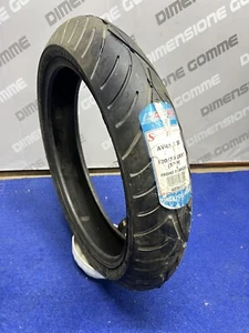 1 GOMMA MOTO AVON 120 70 ZR17 58W M/C ESTIVO NUOVO mm 100% DOT1505 (NON RECENTE) - Foto 1 di 7