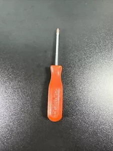 Vintage MAC Tools P3031AR Y2 Phillips Tip X Red Hard Handle Screwdriver - Picture 1 of 5