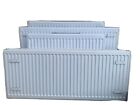white horizontal flat panel radiator
