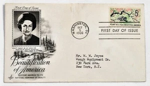 1966 Beautification America First Day Issue Cover Washington DC Plant 5c Stamp - Picture 1 of 6