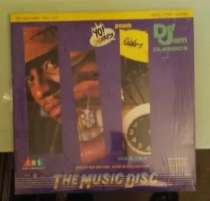 YO MTV RAPS! DEFJAM CLASSICS Volumes I & II LASERDISC LD keine DVD - Bild 1 von 2