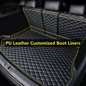 PU Leather customized boot liners for Peugeot 4008 - Picture 1 of 15