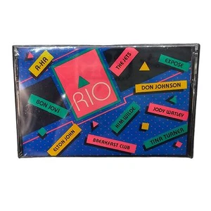 Rock'n Rio Cassette 1988 A-HA Bon Jovi Expose Kim Wilde Elton John NEW Sealed - Picture 1 of 3