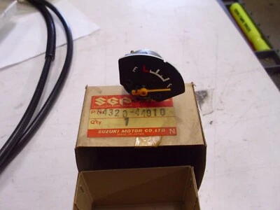 NOS OEM SUZUKI 1983 GS450GA/GS450L FUEL METER, 34320-44910, OBS/DISC, LAST ONE!# - Image 1 of 4
