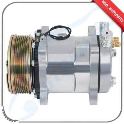 Compresor de aire acondicionado con embrague para Jeep Cherokee 1986 1987 2,1 L Foto 1 de 4