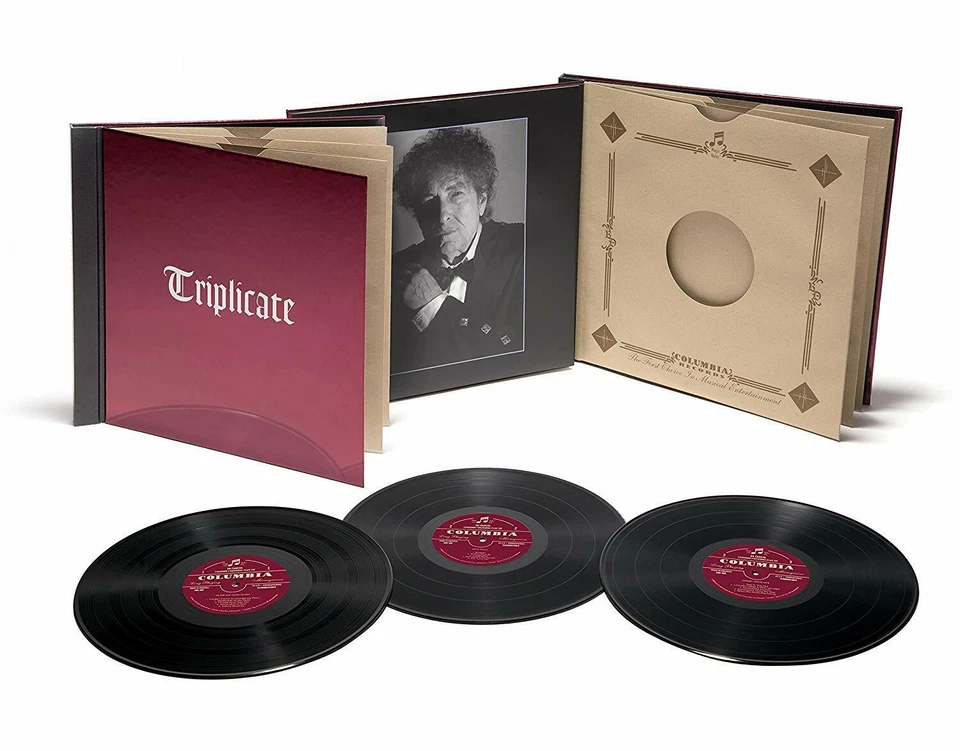 BOB DYLAN Triplicate Limited Numbered Deluxe Edition Columbia 3 LP New Sealed - Image 1 of 1