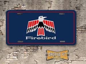 Pontiac Firebird First Generation Novelty License Plate Dark Blue - Picture 1 of 1