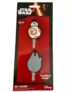 Nuevo Sellado Genuino Star Wars BB-8 y Halcón Milenario Goma Sensación Llave Set - Imagen 1 de 3