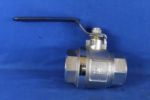 2-1/2" MCB Stainless Steel 1/4 turn ball Valve 450 WOG - Picture 1 of 10