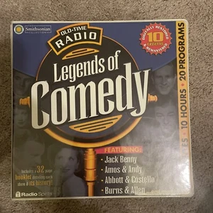 Legends of Comedy The Smithsonian Collection 10 Digitally Remastered Cassettes - Picture 1 of 3
