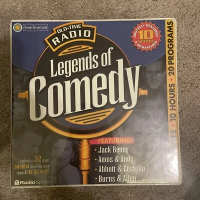 Legends of Comedy The Smithsonian Collection 10 Digitally Remastered Cassettes - Image 1 of 3