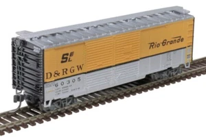 Atlas Trainman N Scale 50 006 194 40' Double Door Box Car D&RGW #60317 - Picture 1 of 1