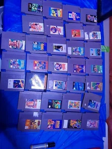 Lot of 31 Nintendo NES games NO DUPLICATES - Picture 1 of 2