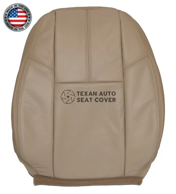 2012, 2013 GMC Sierra 1500 2500 3500 SLT SLE SL Driver Lean Back Seat Cover Tan - Image 1 of 4