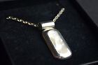 Bnib mother of pearl pendant on 18" belcher chain brand new *reduced sale 