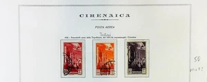ITALIA - COLONIA - CIRENAICA POSTA AEREA serie cpl usata (VP039) - Imagen 1 de 1