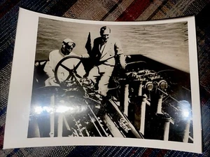 1930S GAR WOOD WORLD MOTORBOAT SPEED RECORD KAYE DON MISS DETROIT PHOTO WATER - Picture 1 of 5