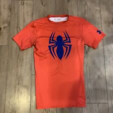 Under Armour Alter Ego Heat Gear Spider-Man Shirt Size Medium