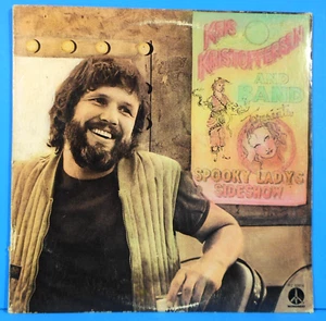 KRIS KRISTOFFERSON SPOOKY LADY'S SIDESHOW LP 1974 GREAT CONDITION VG+/VG!!A - Picture 1 of 6