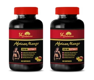 fat skimmer - AFRICAN MANGO 1200MG - african mango extract pure - 2 Bottles - Picture 1 of 12