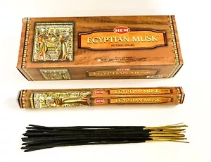 Hem Egyptian Musk Incense Sticks - Pick 20-60-100-140-180-200 - Free Shipping! - Picture 1 of 3